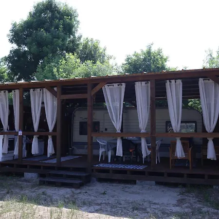 Campsite Sea Caravan On The
