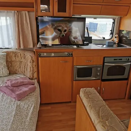 Camping Sea Caravan On The