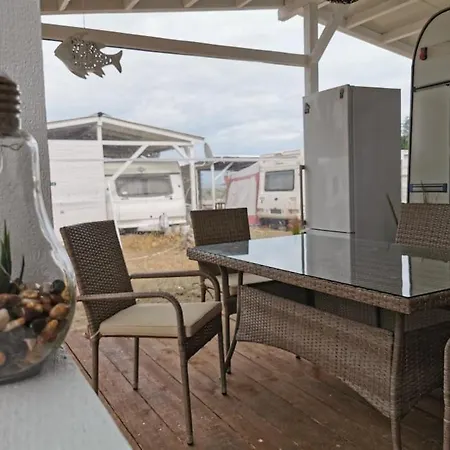 Sea Caravan On The Camping Kiten (Burgas)