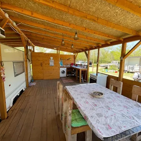 Sea Caravan On The Camping Kiten (Burgas)