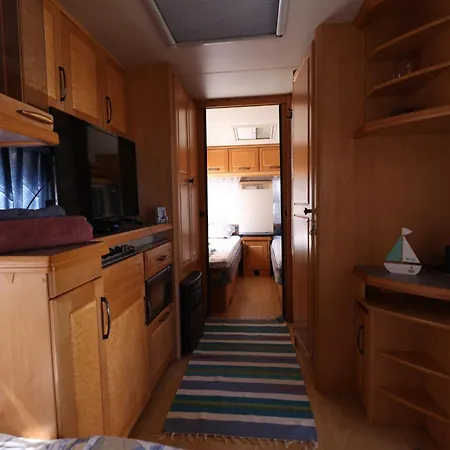 Sea Caravan On The Camping Kiten (Burgas)