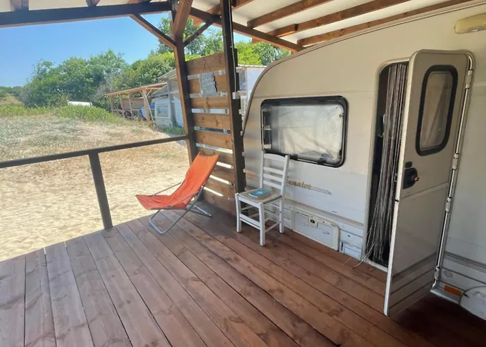 Kamp alanı Sea Caravan On The